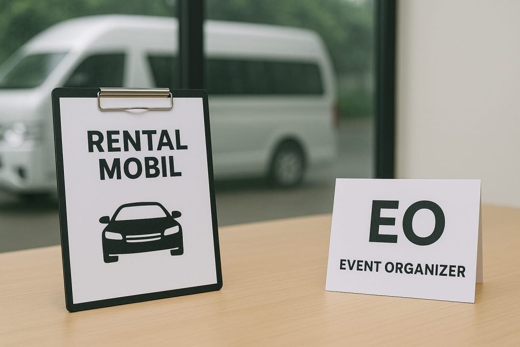 Kerjasama rental mobil untuk event Anda